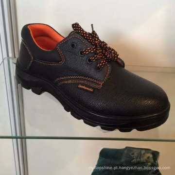 Estilo quente e popular de segurança PU / couro sapatos de segurança